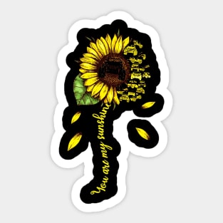 car  You're My Sunshine Sticker